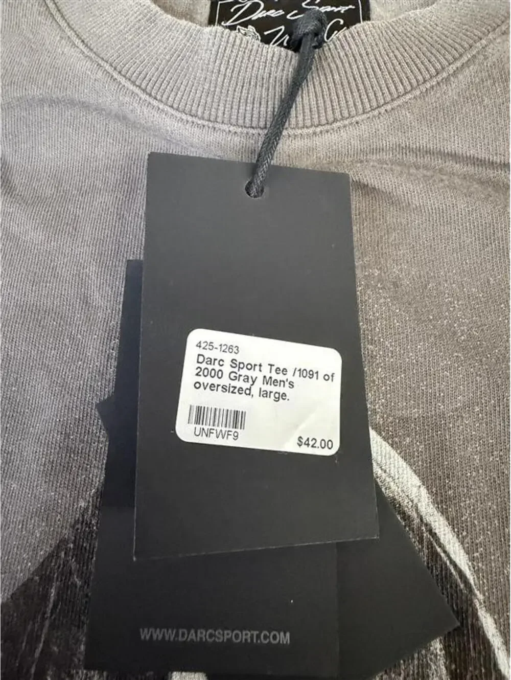 Darc Sport “You Weren’t There” US Tour Tee Limited 1091/2000 - Picture 8 of 8